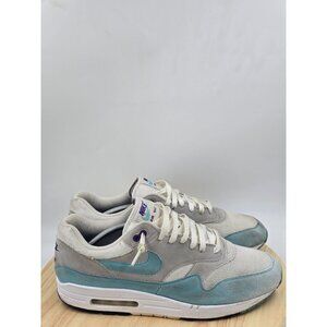 Nike Air Max 1 OG Rare Anniversary Aqua Blue  Grey Shoes 908375-105 Men Sz 13